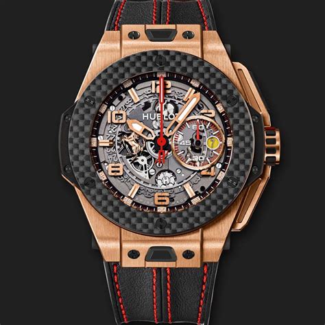 hublot big bang ferrari king gold carbon price in india|Round.